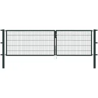 GAH Alberts Doppeltor Flexo 350 x 100 cm anthrazit