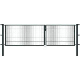 GAH Alberts Doppeltor Flexo 350 x 100 cm anthrazit