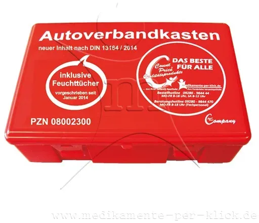 Count Price klick Autoverbandkasten rot 1 St