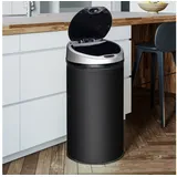 Ribelli Mülltrennsystem Sensor Mülleimer 30L, schwarz schwarz 30.00 l | 32.00 cm x 53.00 cm