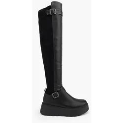 Overknee - Damen - schwarz - 36