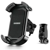 ROCKBROS Telefonhalter für Lenkerfahrrad Schwarz 4,7 - 6,8 Zoll