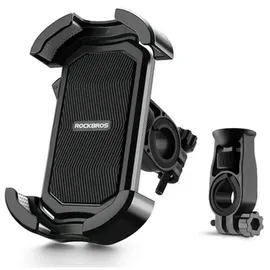 ROCKBROS Telefonhalter für Lenkerfahrrad Schwarz 4,7 - 6,8 Zoll