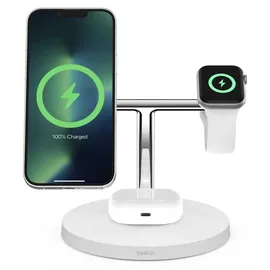 Belkin BoostCharge Pro 3in1, Ladegerät - Weiß