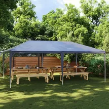 vidaXL Faltpavillon 4 x 6 m Blau