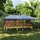vidaXL Faltpavillon 4 x 6 m Blau