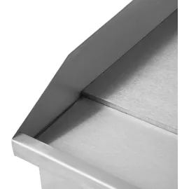 Vertes Grillplatte Plancha 3000W 55x35cm silberfarben