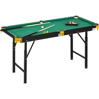 Sportnow Billardtisch Klappbar 140 x 63 x 55-75 cm