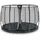 EXIT TOYS Dynamic ebenerdiges Trampolin 366 cm inkl. Sicherheitsnetz schwarz