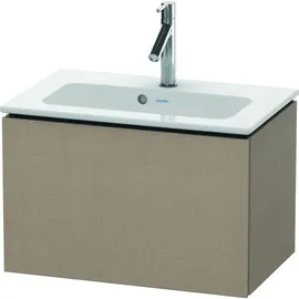 Duravit Waschtischunterschrank Compact L-Cube 62x39,1cm, leinen, 1 Auszug, wandhängend