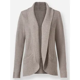 Inspirationen Strickjacke in Braun 44
