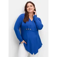 Sheego by Joe Browns Longshirt in blau | Gr.: