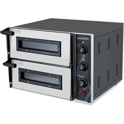 Vaiotec EASYLINE Elektro Pizzaofen mit 2 Backkammern