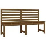 vidaXL Gartenbank Honigbraun 157,5 cm Massivholz Kiefer