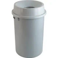 POV Abfallsysteme Abfalleimer 60 l Grau