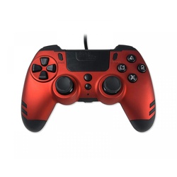 Steelplay MetalTech Wired Controller PS4/PC - Rot