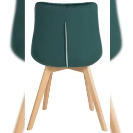 CLP Stuhl Brook Samt grün