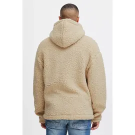 11 Project Fellimitatjacke PRDaag Kapuzensweatjacke Herren Beige XL