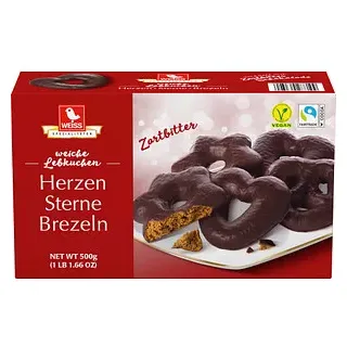 WEISS Lebkuchen Zartbitter 500,0 g