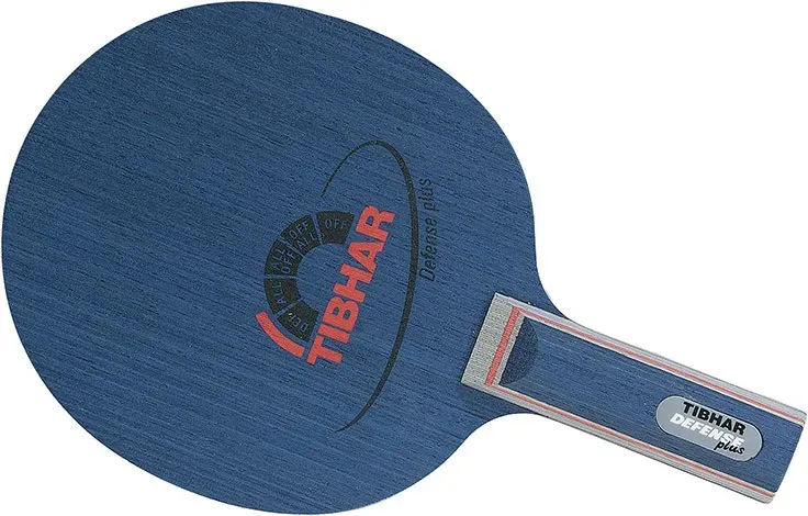 Tibhar Holz Defense Plus - Griffform konkav - konkav