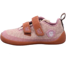 Affenzahn Halbschuh Knit Happy Katze für Kinder, pink, Größe 26 EU