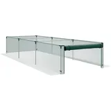 Vogelschutznetz Aus Verzinktem Metall Und Hdpe, Homaire, Maße 125x373x62,5 Cm, Grün