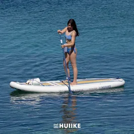 huiike Stand Up Paddling Board 305 x 84 x 15 cm weiß