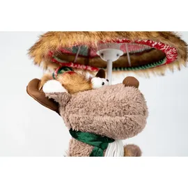 happy lamps LED-Tischleuchte Rudi das Rentier Stoff