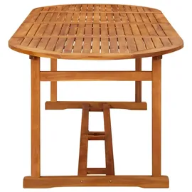 deluke Garten-Esstisch SEDO 220 x 90 x 75 cm Braun