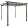 MCW Pergola C42 3 x 3 m inkl. Schiebedach Taupe 