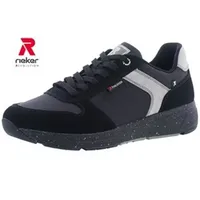 Rieker Sneaker Low Top für Herren, schwarz, 41 EU
