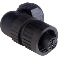 Hirschmann 934 131-100-1 Rundstecker Kupplung, gewinkelt Serie (Rundsteckverbinder): CA