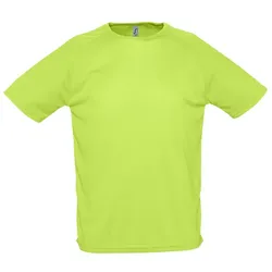 SOL'S Men's Raglan Sleeves T Sporty - apple green - XXS