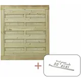 Plus Einzeltor Newline 100 x 110 cm Natur