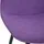 deluke Esszimmerstuhl RAZON Stoff Lila 2er Set