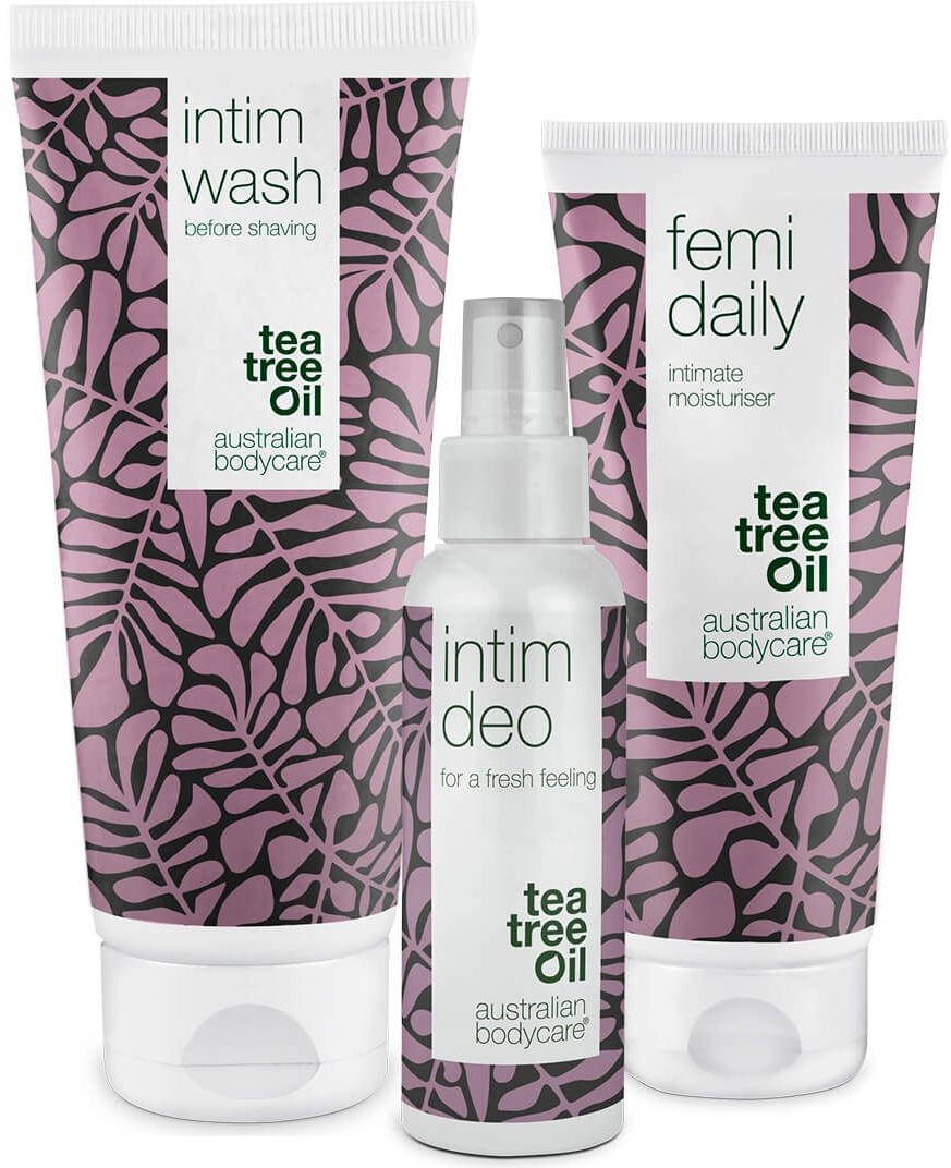 Australian Bodycare 3er Set gegen unangenehmen Geruch im Intimbereich 400 ml