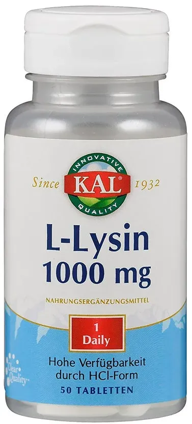 L-Lysin 1000mg 50 St