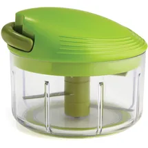 Kuhn Rikon Pull Chop Universalhacker gross, grün, 0.75 L, schneidet Kräuter, Gemüse, Früchte und vieles mehr
