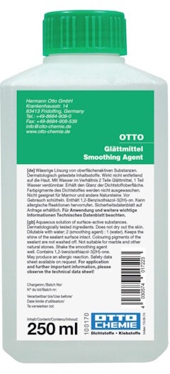 Otto Chemie Glättmittel - 1000 ml Kunststoff Flasche