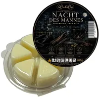WonderWax Duftwachs WonderWax® Parfume Duftkreis 6 x Duftwachs Ecken Weiß (Die Nacht des Mannes), Duftrichtung: Nacht des Mannes