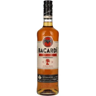 BACARDÍ Spiced, 35% Vol., 70 cl/700 ml, Premium-Spirituose aus fassgereiftem Rum, veredelt mit natürlichen Aromen und Gewürzen