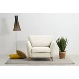 Home Affaire Sessel »MARSEILLE Polstersessel«, mit Massivholzbeinen aus Eiche, verschiedene Bezüge und Farbvarianten beige