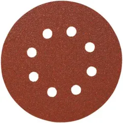 Starcke Papier-Klett-Schleifscheibe (A) Lochung 8fach,⌀ 125 mm, Körnung: 600