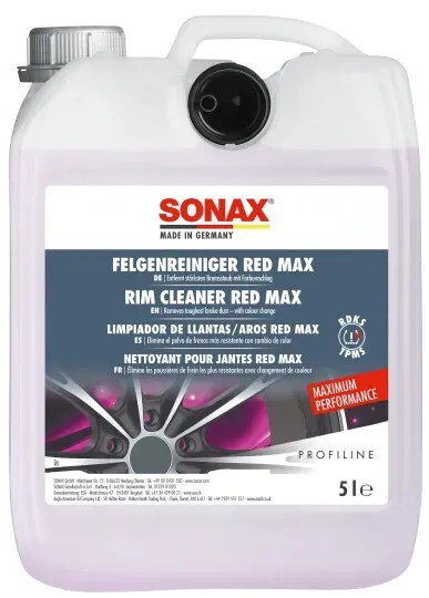 SONAX FelgenReiniger Red Max (5 L)5.0Lfür
