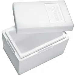 VEPATIM 24x Isolierboxen mit Deckel aus Styropor rEPS 330 x 225 x 225 mm 7,3 Liter