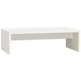 vidaXL Monitorständer 50x27x15 cm Weiß