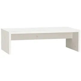 vidaXL Monitorständer 50x27x15 cm Weiß