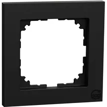 Merten Rahmen 1fach schwarz matt