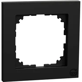 Merten Rahmen 1fach schwarz matt