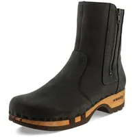 Woody Damen Veronika Clog Stiefelette, Nero, 42 EU